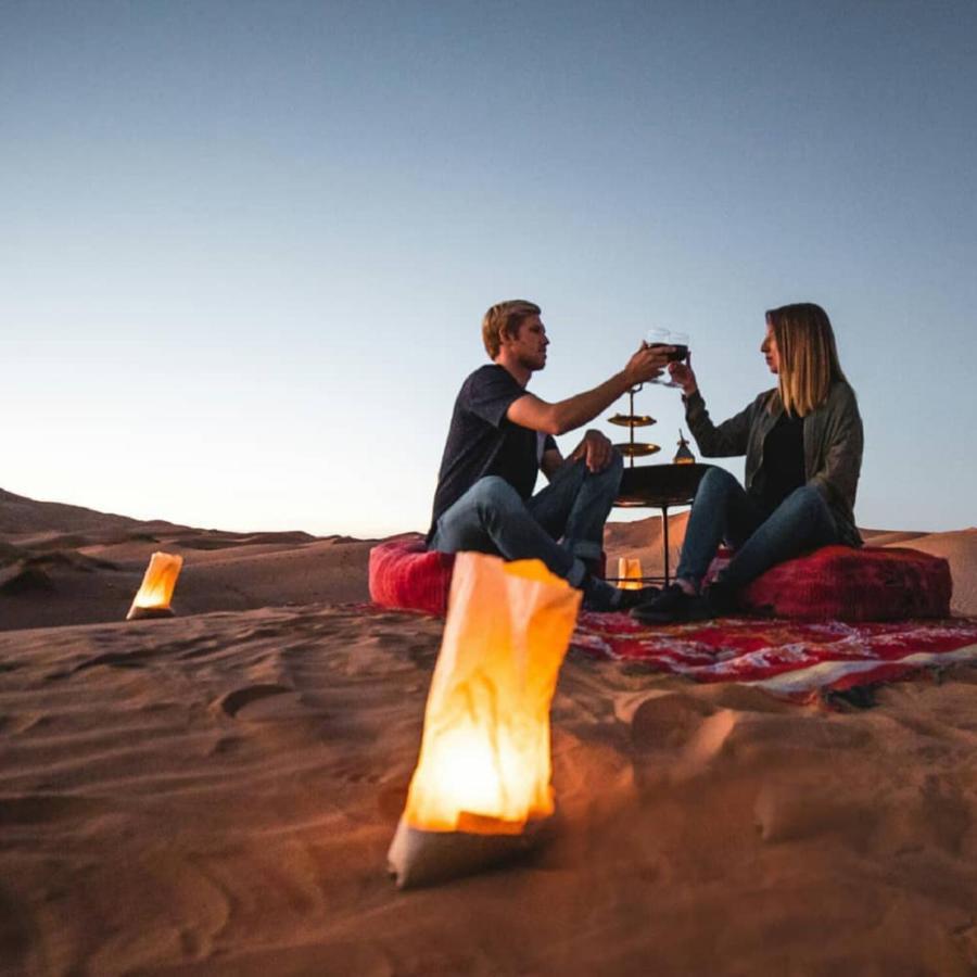 Готель Erg Chebbi Camel Trek Camp Мерзуга Екстер'єр фото