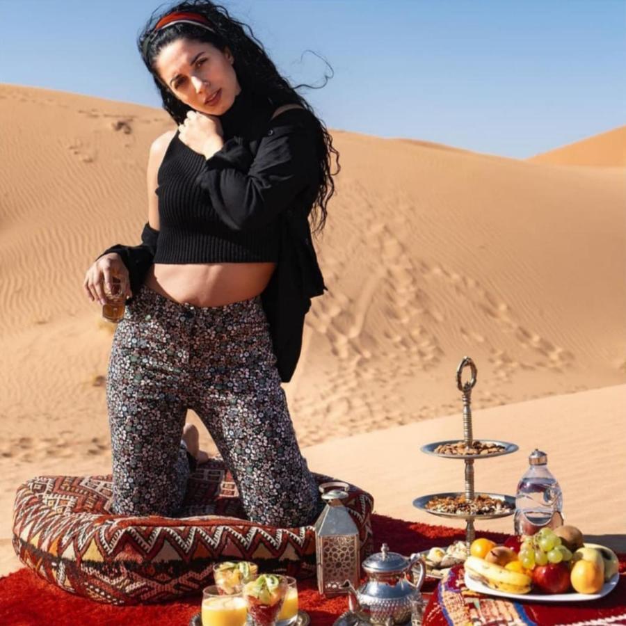 Готель Erg Chebbi Camel Trek Camp Мерзуга Екстер'єр фото