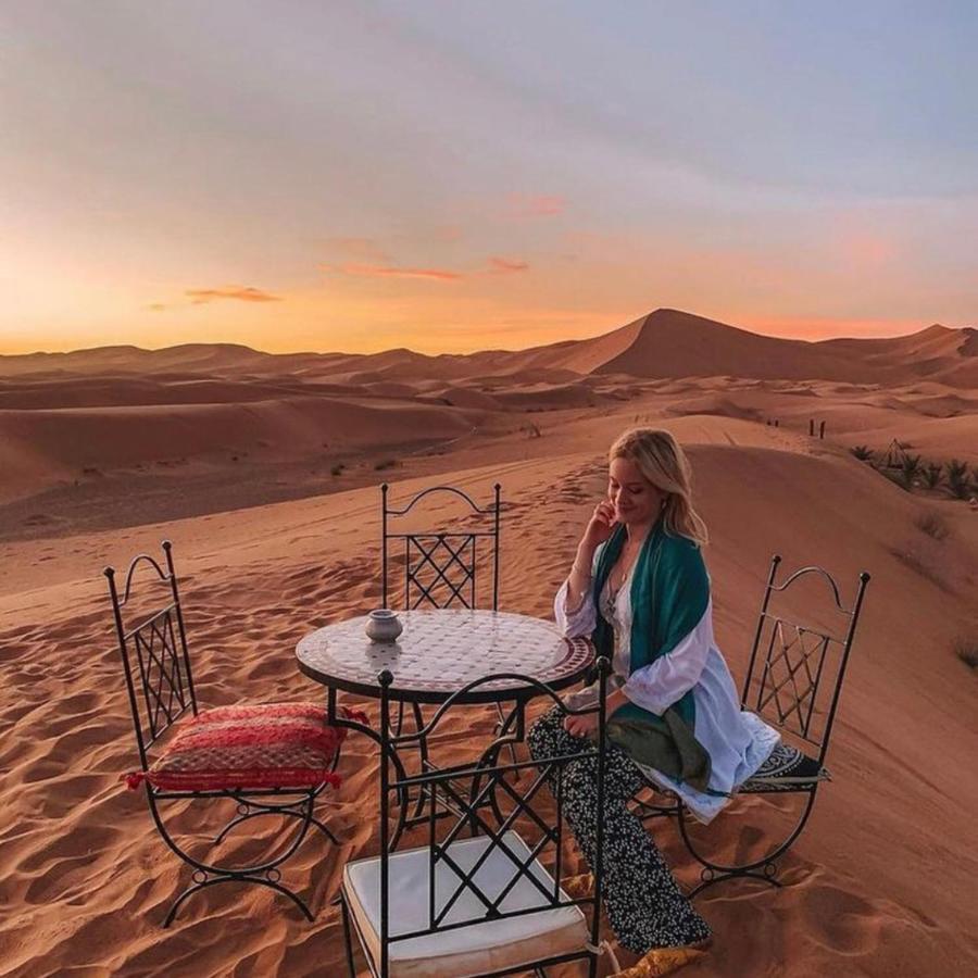 Готель Erg Chebbi Camel Trek Camp Мерзуга Екстер'єр фото
